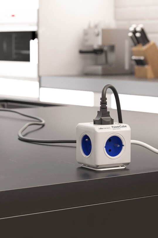 PowerCube rozgałęźnik modułowy PowerCube Extended 1,5 m BLUE 2300BL/FREXPC niebieski AA00