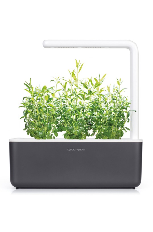 Obývací pokoj a ložnice Click & Grow Autonomní domácí zahrada Smart Garden 3 SG3GY šedá