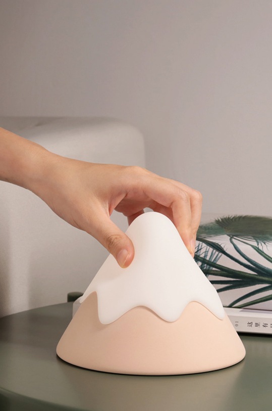 Allocacoc Stolní lampa DH0070PK/SNMTLP růžová AA00