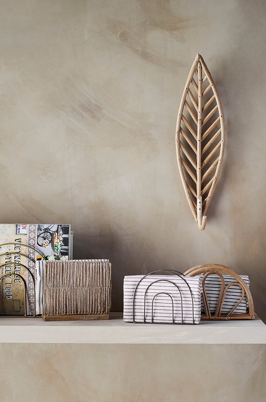 Madam Stoltz Suport de servetele 27348 maro AA00