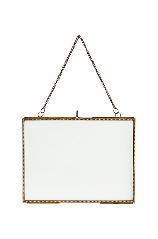 Madam Stoltz wisząca ramka na zdjęcie żółty IB.350503AB