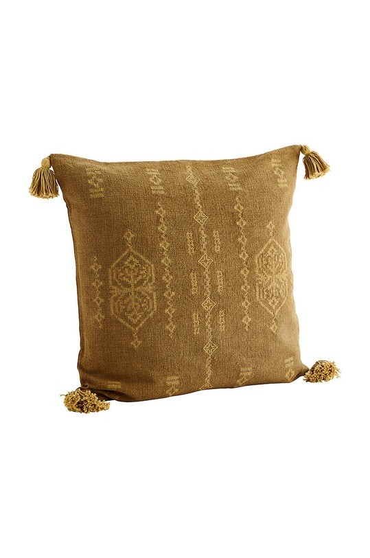 Madam Stoltz poszewka na poduszkę brązowy JMS20.1031