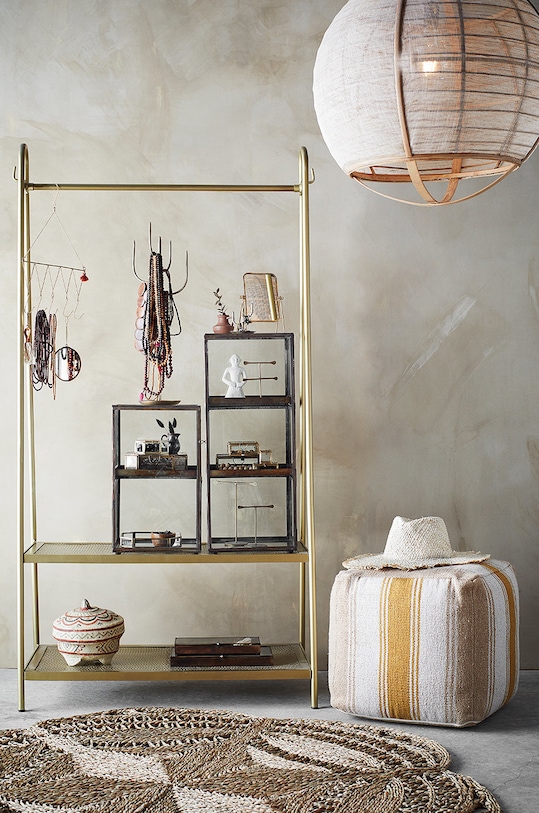 Гостиная и спальня Madam Stoltz Стенд для бижутерии MSD2019S.29 жёлтый