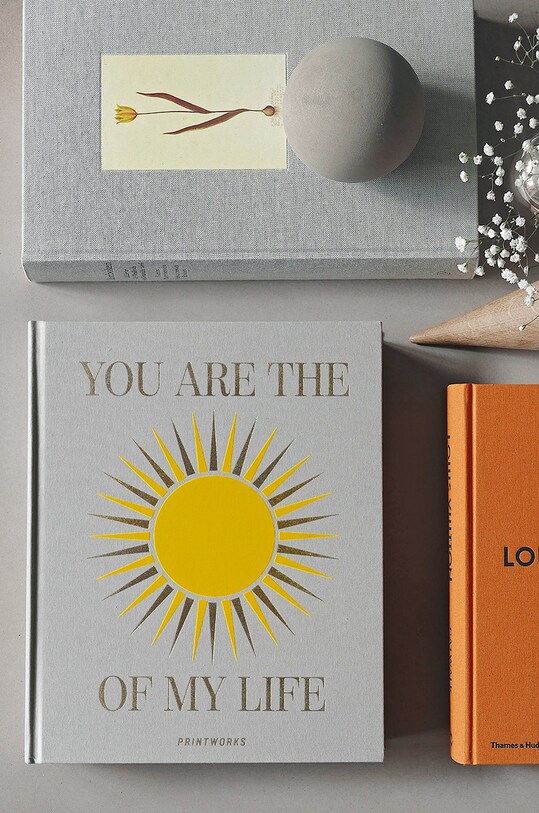 Лайфстайл Printworks Фотоальбом You are the Sunshine PW00513 серый