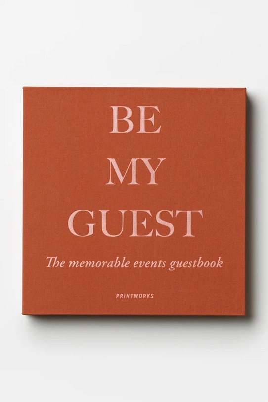 Printworks Knjiga gostiju narančasta PW00375