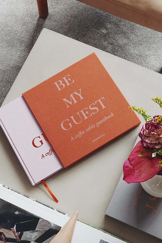 Printworks Knjiga gostiju PW00375 narančasta