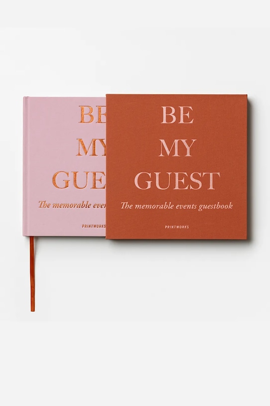 Printworks Knjiga gostiju PW00375 narančasta AA00