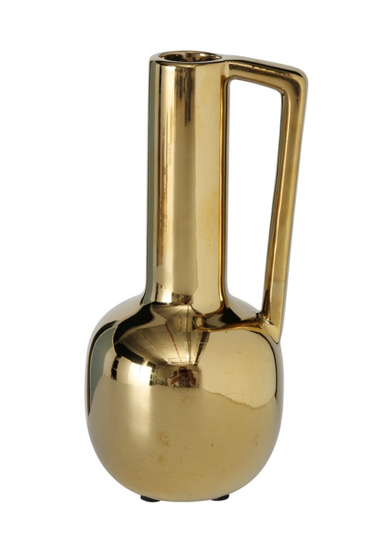 Boltze wazon dekoracyjny żółty 2018988