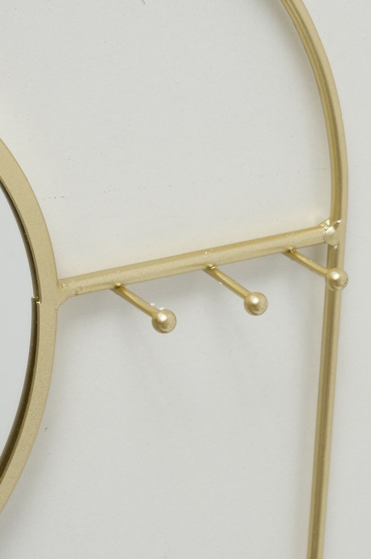 Salon i sypialnia Boltze lustro ścienne 2016482 żółty