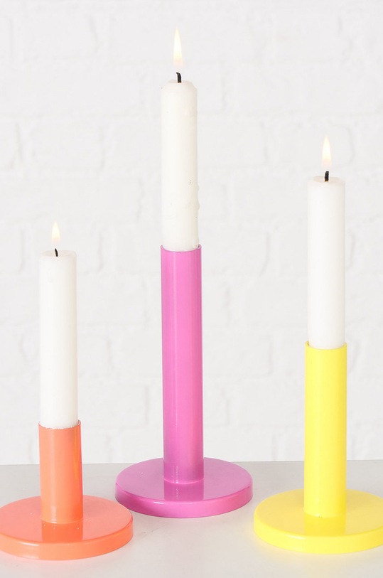 Boltze zestaw świeczników Malko (3-pack) 2026234 multicolor AA00