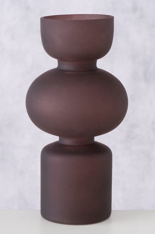 Salon i sypialnia Boltze wazon dekoracyjny Nelika 2026903 brązowy