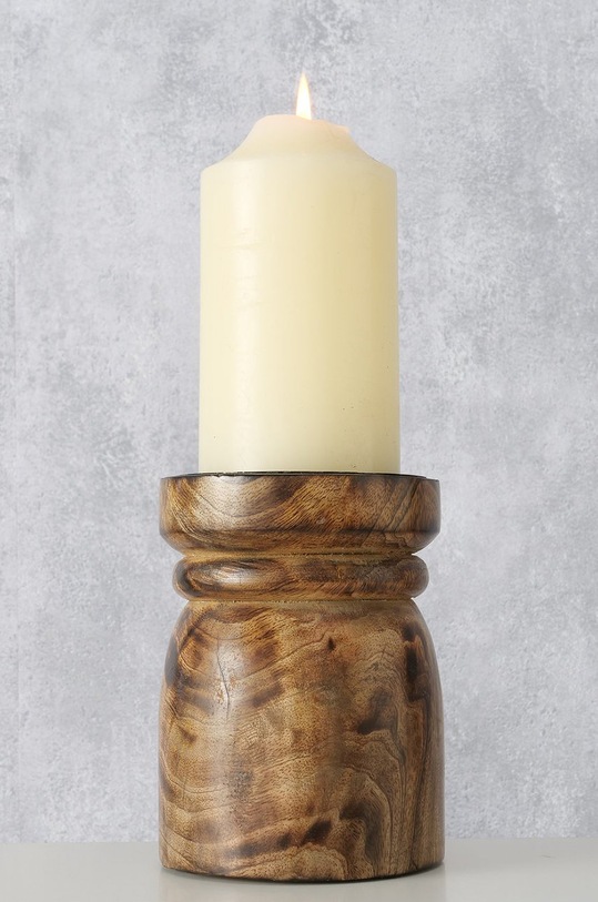 Boltze świecznik dekoracyjny Ilopa brązowy 2025582