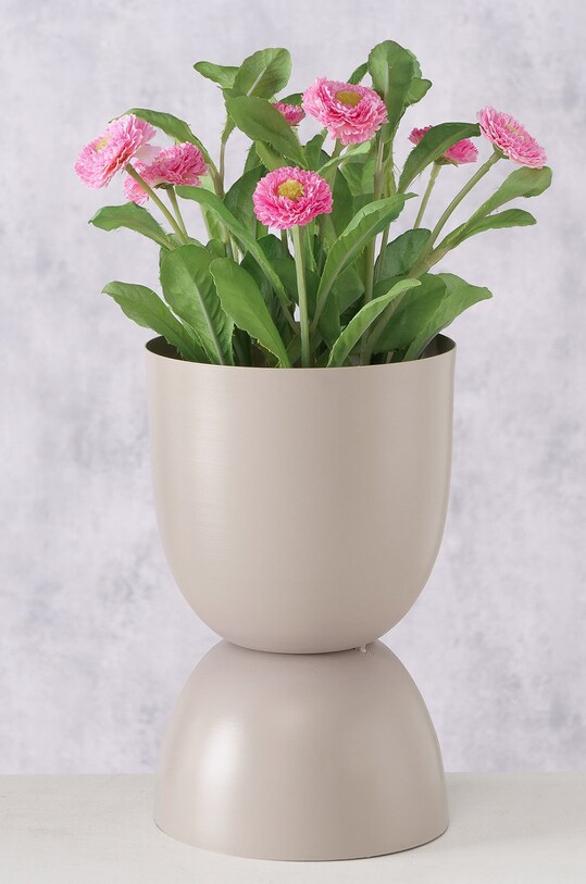 Salon i sypialnia Boltze doniczka Cela 2022985 beżowy