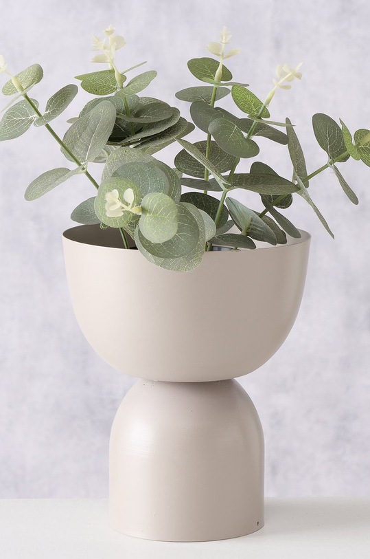 Salon i sypialnia Boltze doniczka Cela 2022984 beżowy