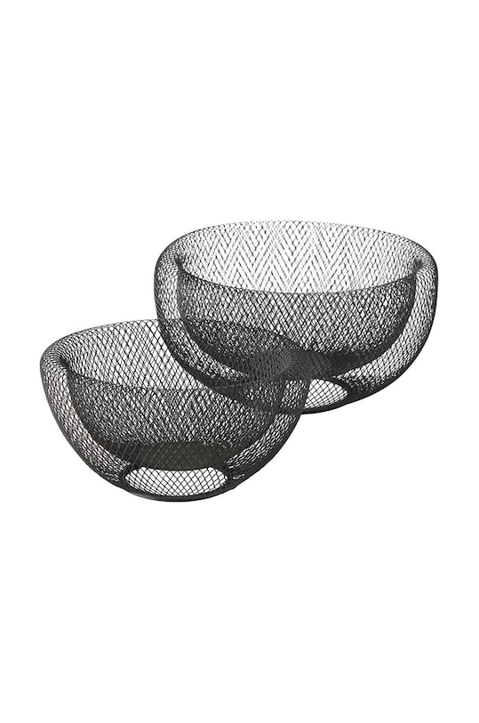 Boltze σετ διακοσμητικών μπολ Seoul (2-pack) μαύρο 4053300