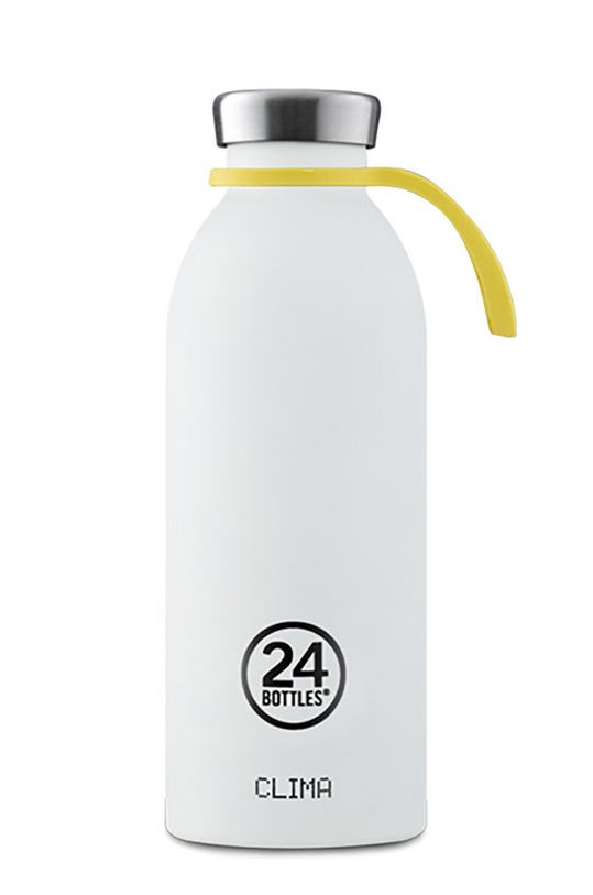 Αξεσουάρ 24bottles κρεμάστρα μπουκαλιών Bottle.Tie.Light.Yellow κίτρινο