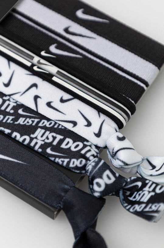 Nike gumki do włosów (9-pack) N.000.3537.036 czarny AA00