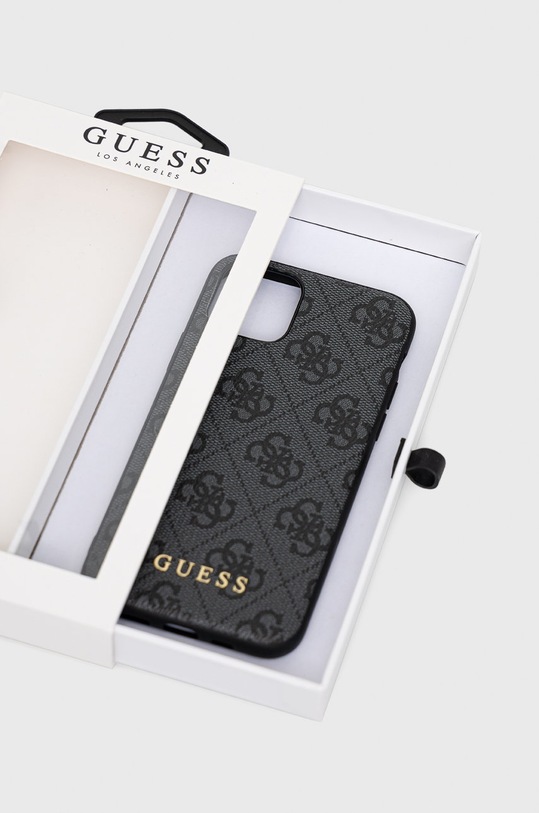 Akcesoria Guess etui na telefon iPhone 11 Pro GUHCN58G4GFGR szary