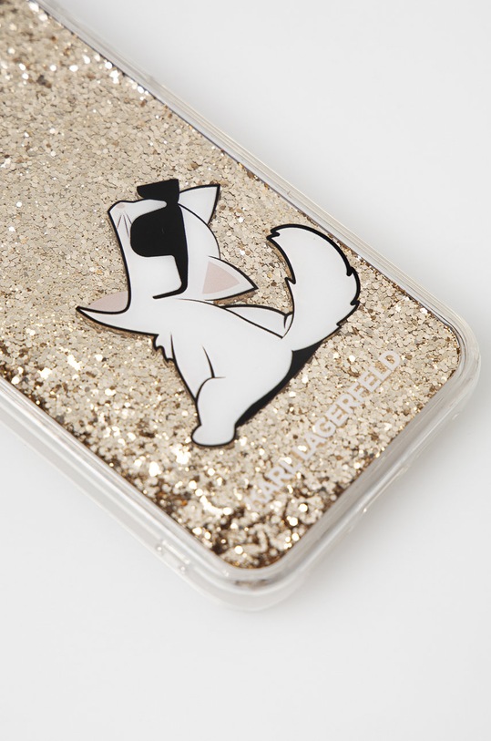 Чехол на телефон Karl Lagerfeld KLHCN61GCFD золотой AA00