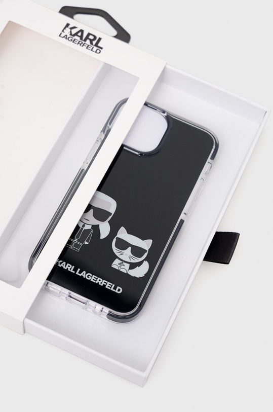 Akcesoria Karl Lagerfeld etui na telefon iPhone 13 mini KLHCP13STPEKCK KLHCP13STPEKCK czarny