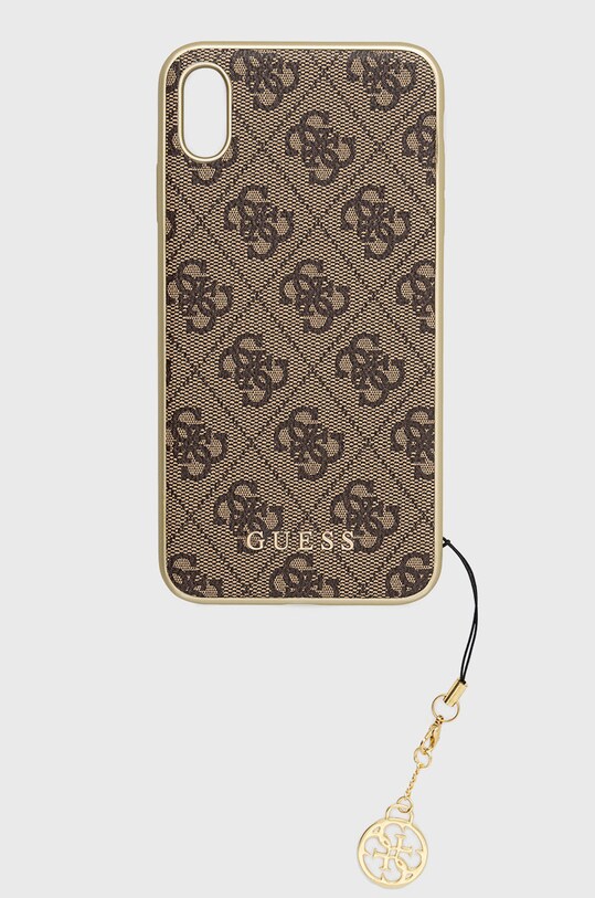 Etui za telefon Guess Iphone Xs Max Za telefon rjava GUHCI65GF4GBR
