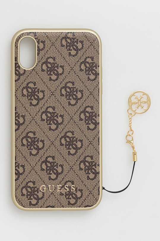 Guess husa pentru telefon iPhone Xr pentru telefon maro GUHCI61GF4GBR