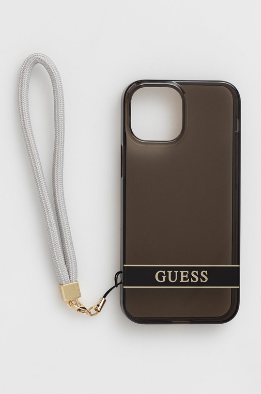 Guess etui na telefon iPhone 13 mini 5,4'' na telefon czarny GUHCP13SHTSGSK