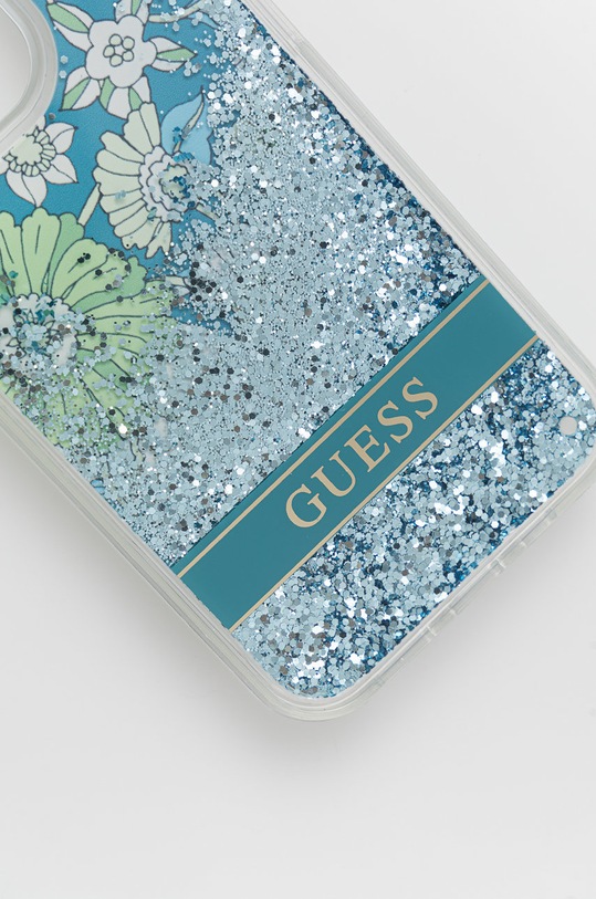 Guess etui na telefon iPhone 13 Pro / 13 6,1'' GUHCP13LLFLSN zielony AA00