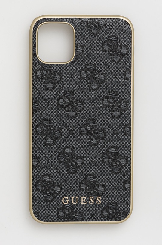 Guess etui na telefon iPhone 11 Pro Max na telefon szary GUHCN65G4GG