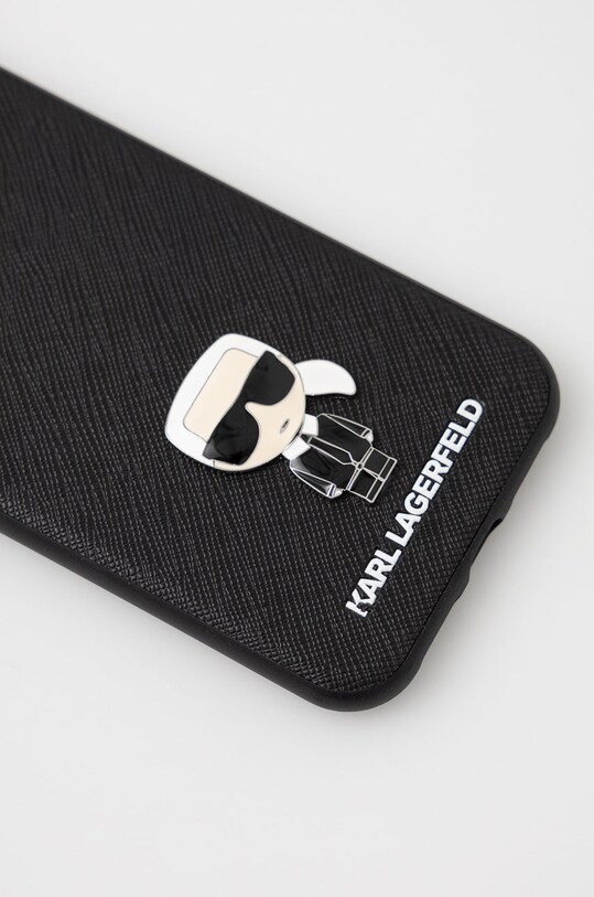 Obal na telefon Karl Lagerfeld Iphone 11 6,1'' /xr KLHCN61IKFBMBK černá AA00