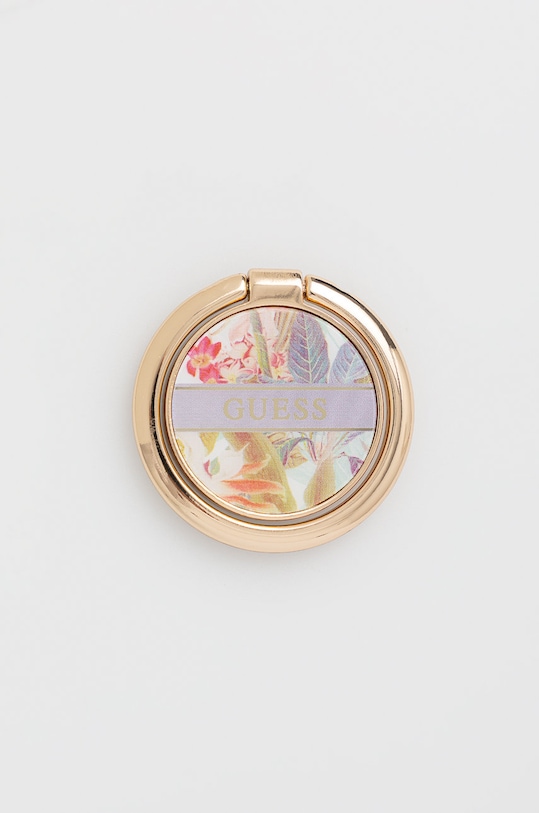 Samoljepljiva drška za mobitel Guess Uchwyt Ring Stand ljubičasta GURSHCHMAU