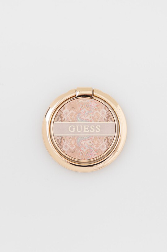 Тримач на липучці для телефону Guess Uchwyt Ring stand золотий GURSHHFLG
