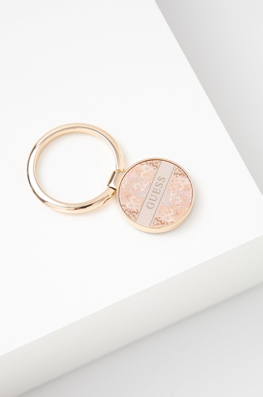 Samoljepljiva drška za mobitel Guess Uchwyt Ring Stand GURSHHFLG zlatna AA00