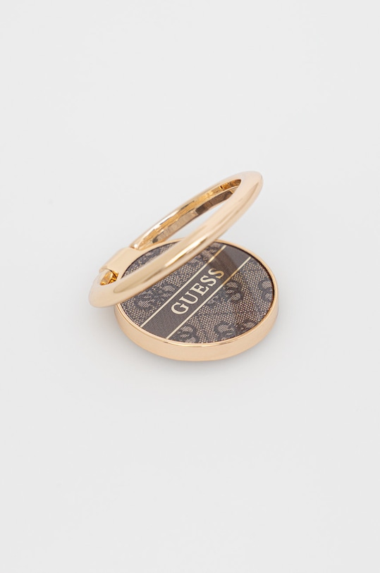 Samoljepljiva drška za telefon Guess Uchwyt Ring Stand GURSHG4SW smeđa AA00