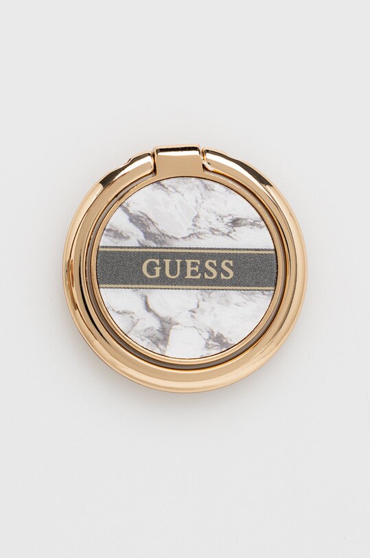 Samolepiaci držiak na mobil Guess Uchwyt Ring Stand biela GURSHCHMAG