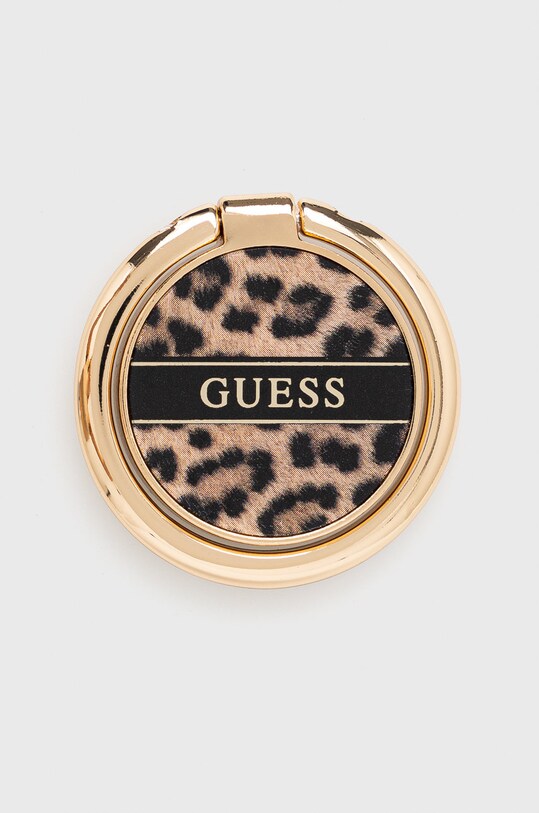 Тримач для телефону Guess Uchwyt Ring stand коричневий GURSHCLEOW