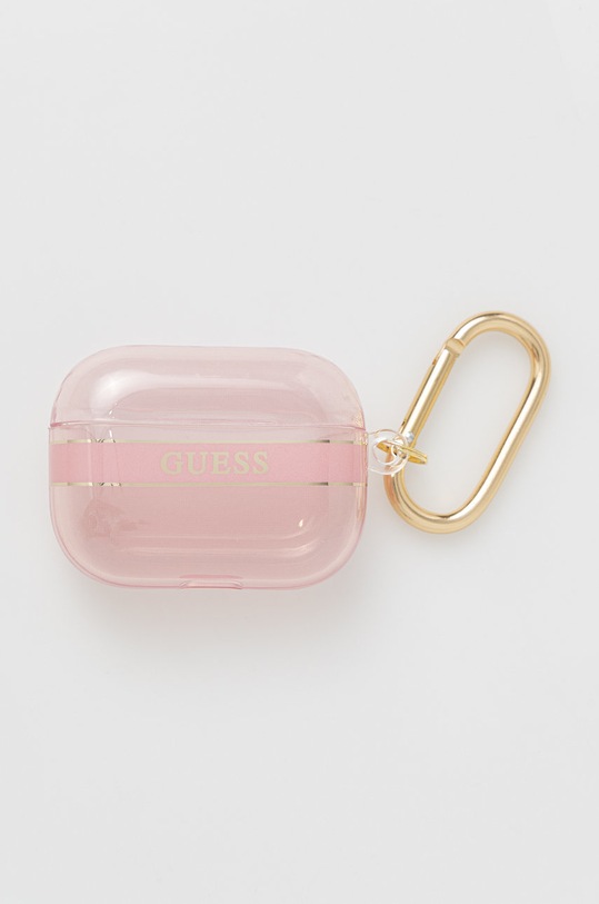 Guess pokrowiec na airpods AirPods Pro cover różowy GUAPHHTSP