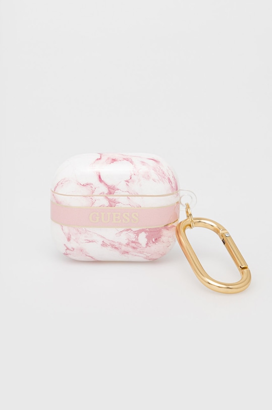 Guess pokrowiec na airpods AirPods 3 cover różowy GUA3HCHMAP
