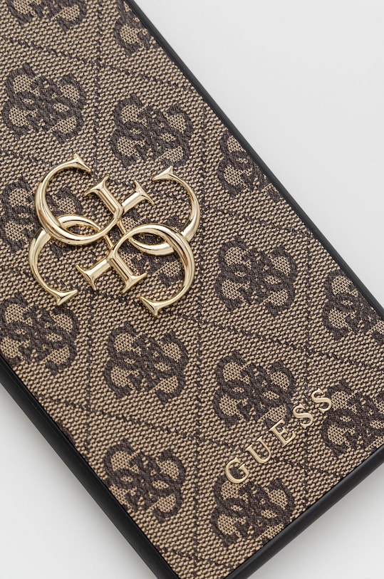 Guess etui na telefon S908 S22 Ultra GUHCS22L4GMGBR brązowy AA00