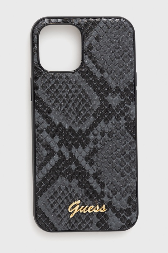 Guess etui na telefon iPhone 12 Pro Max 6,7'' na telefon czarny GUHCP12LPUSNSMLBK