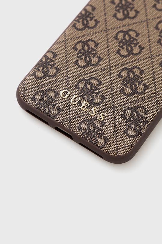 Guess Husa pentru telefon iPhone Xs Max GUHCI65G4GFBR maro AA00