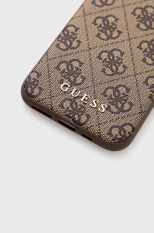 Guess etui na telefon iPhone 11 Pro 5,8" GUHCN58G4GFBR brązowy AA00