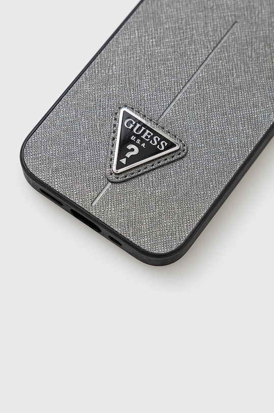 Guess etui na telefon iPhone 13 mini 5,4'' GUHCP13SPSATLG srebrny AA00