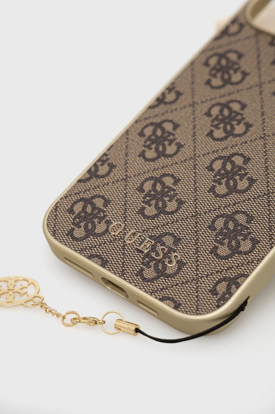 Guess etui na telefon iPhone 13 Pro Max 6,7'' GUHCP13XGF4GBR brązowy AA00