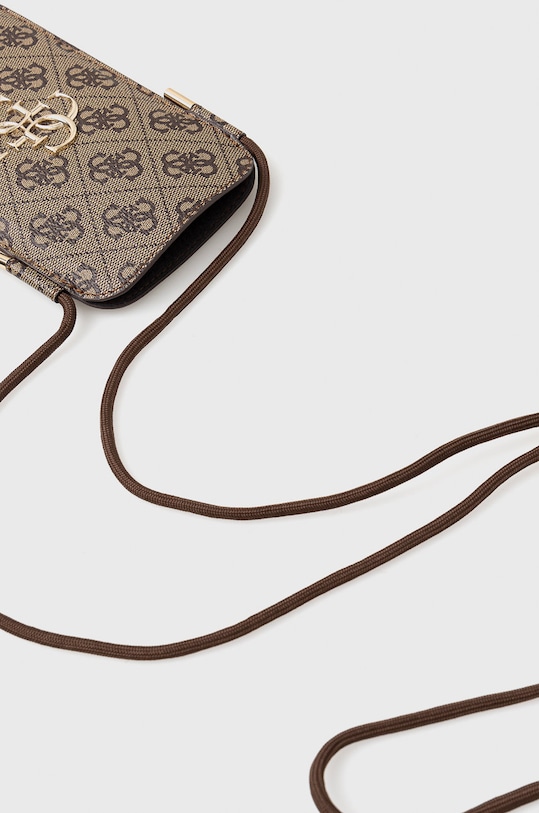 Guess pokrowiec na telefon Torebka na telefon 6,7'' GUHCP12L4GPSBR brązowy AA00