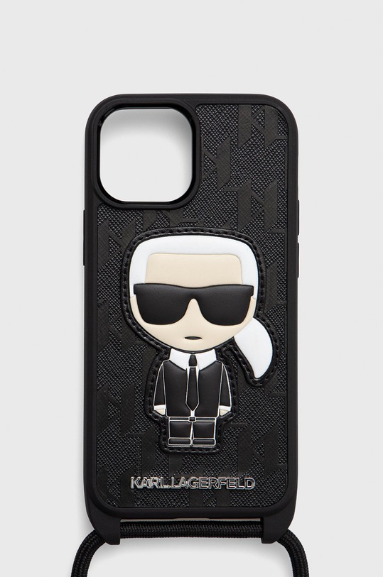 Karl Lagerfeld etui na telefon iPhone 13 mini 5,4'' na telefon czarny KLHCP13SCMNIPK