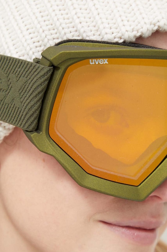 Akcesoria Uvex gogle Athletic FM 55.0.520 zielony