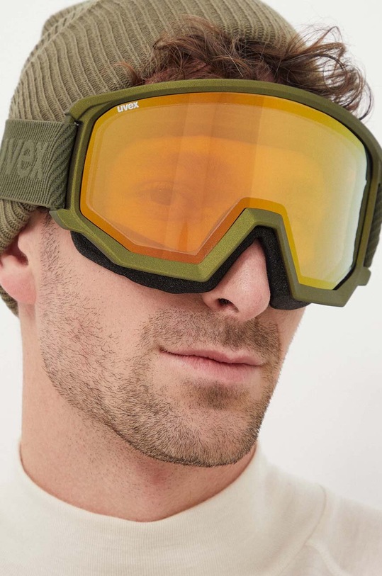 Uvex gogle Athletic FM zielony 55.0.520