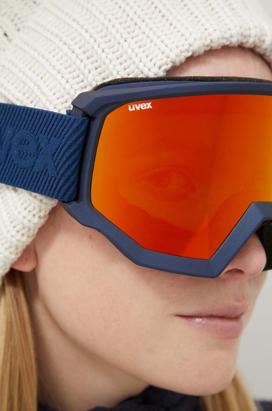Аксессуары Защитные очки Uvex Athletic FM 55.0.527. тёмно-синий