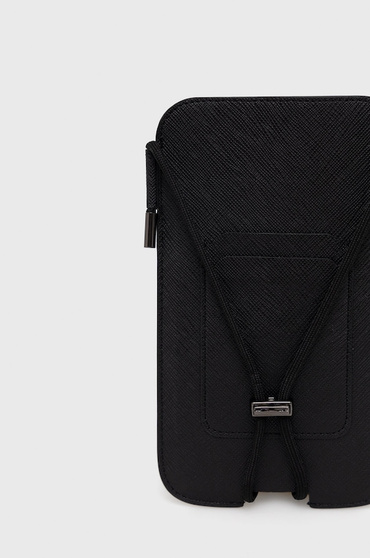 Karl Lagerfeld pokrowiec na telefon 6,7'' KLHCP12LOPHKCK czarny AA00
